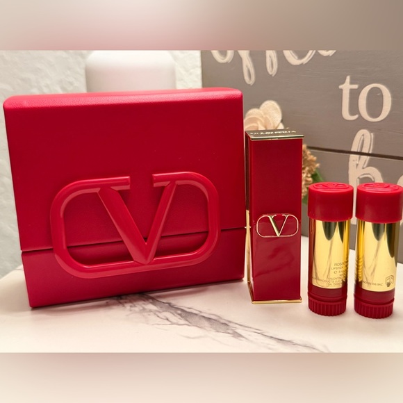 Valentino Other - Valentino Rosso Couture Lipstick Set